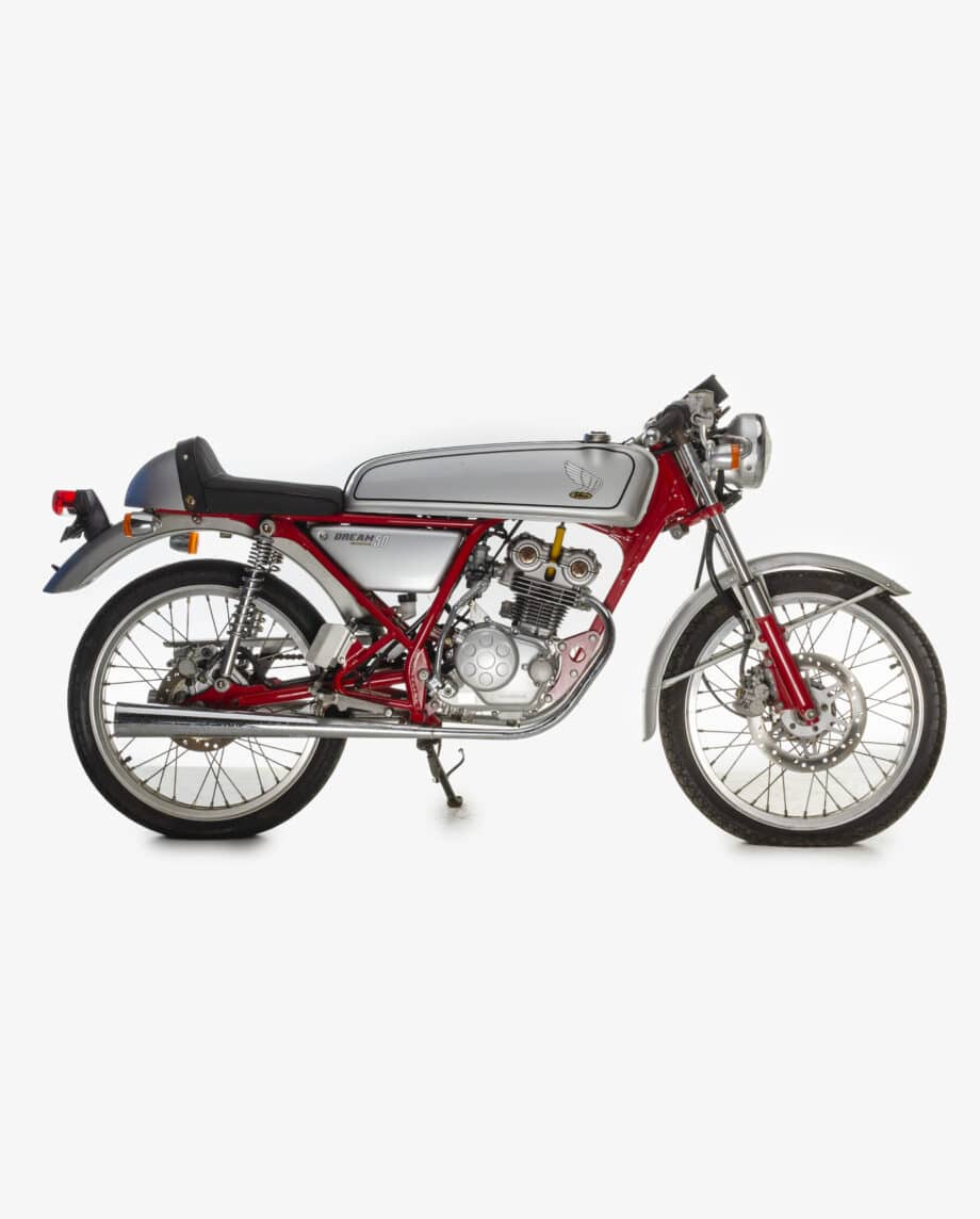 Honda Dream 50 zilver - 49 km - Afbeelding 6