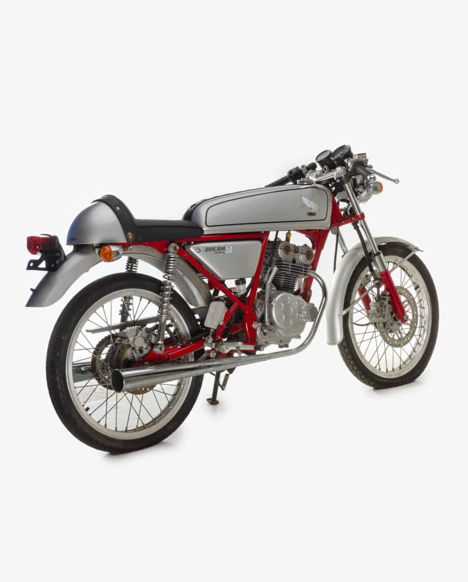 Honda Dream 50 zilver - 49 km - Afbeelding 7