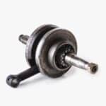 Krukas ( KORTE TAP _ PLAT VLIEGWIEL) 6V Honda C50 cub, CT50, SS50z, Dax ST50, Monkey, (gebruikt)