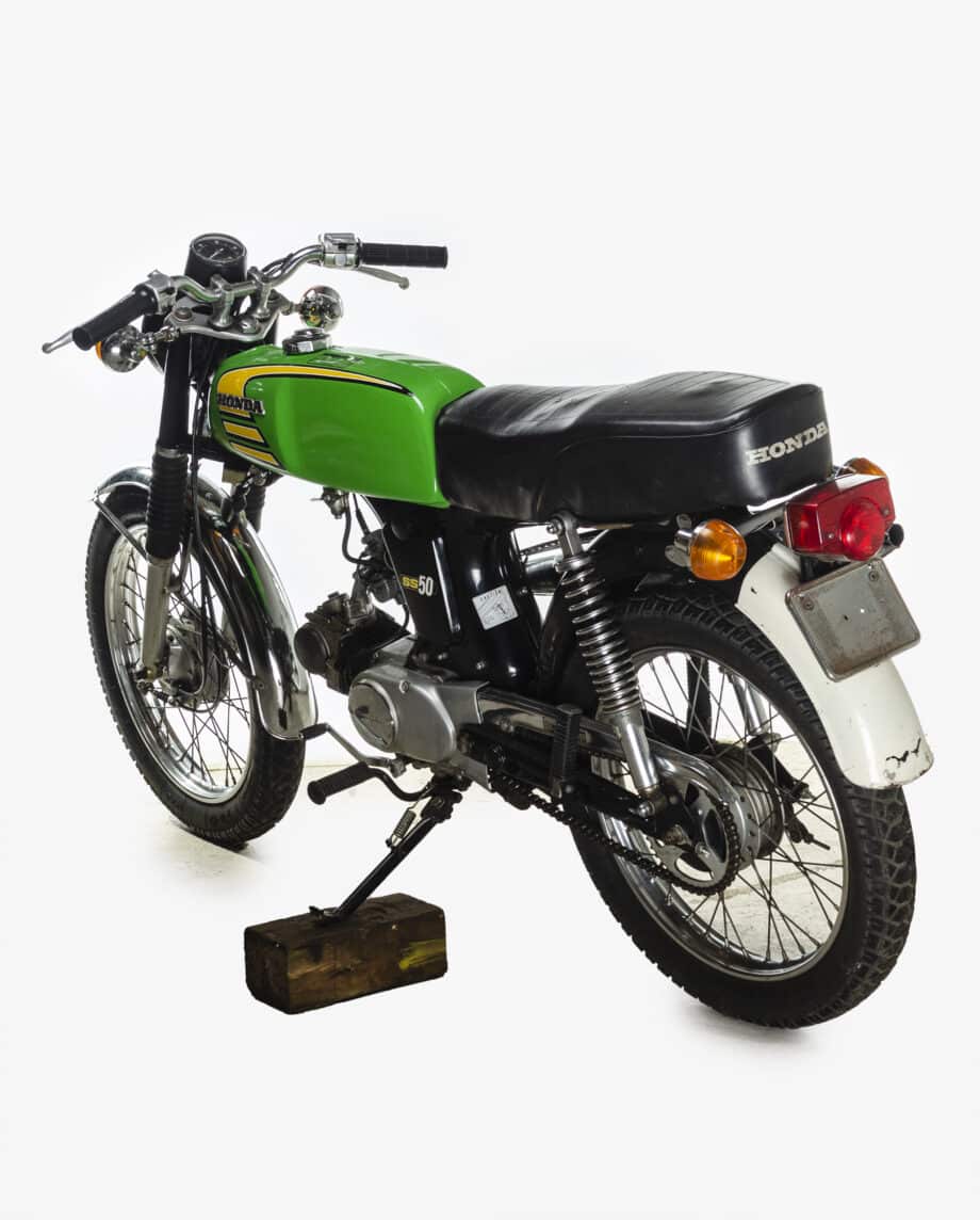 Honda SS50 k3 groen - 42741 km PTX_9204-1