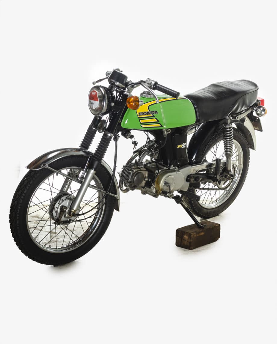 Honda SS50 k3 groen - 42741 km PTX_9204-3