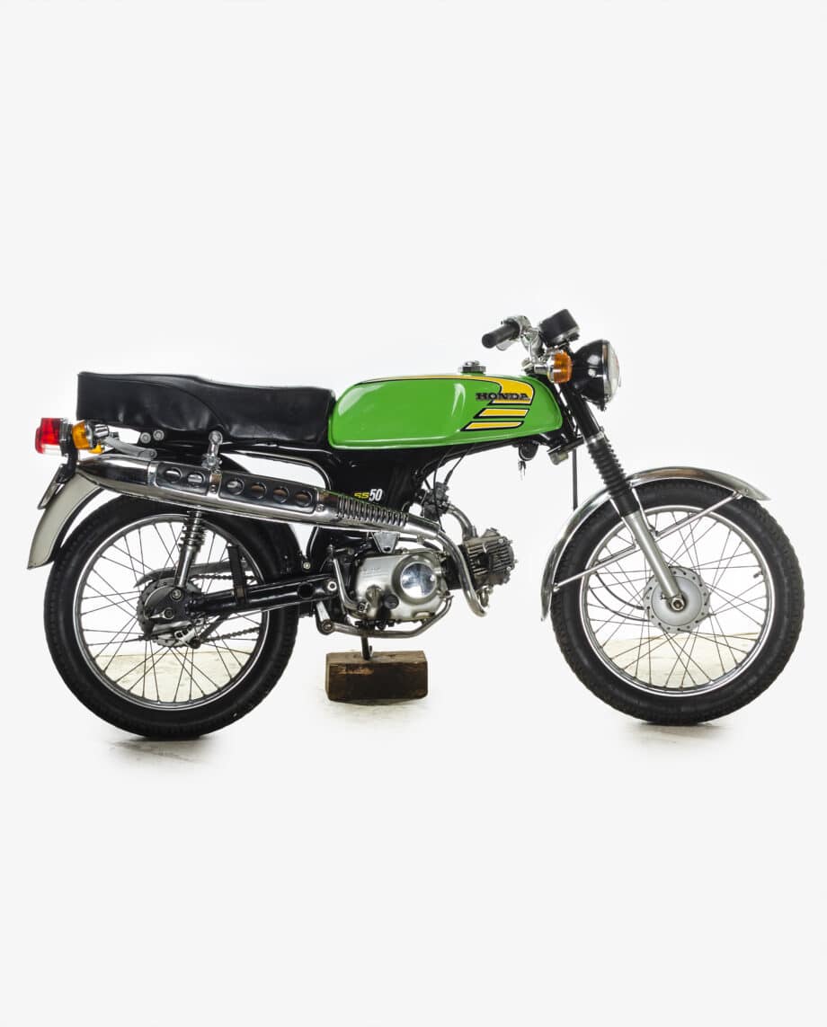 Honda SS50 k3 groen - 42741 km PTX_9204-5