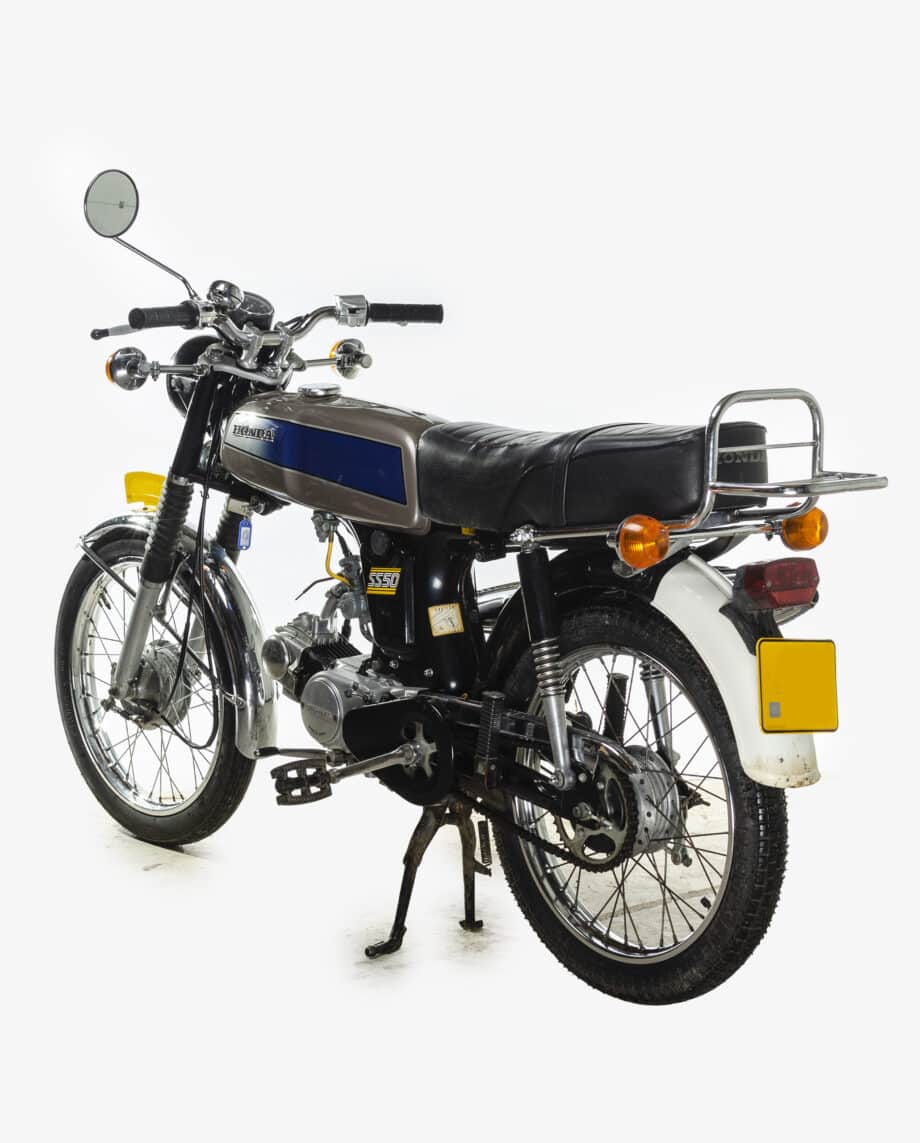 Honda SS50 k3 blauw-zilver - 33949 km - Afbeelding 2