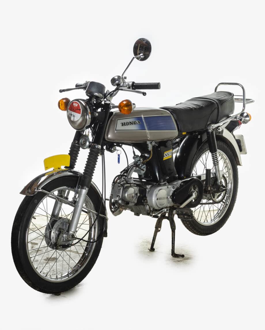 Honda SS50 k3 blauw-zilver - 33949 km - Afbeelding 4