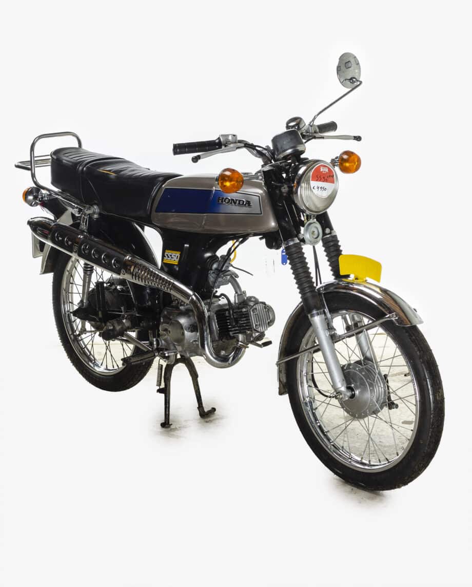 Honda SS50 k3 blauw-zilver - 33949 km PTX_9211-4