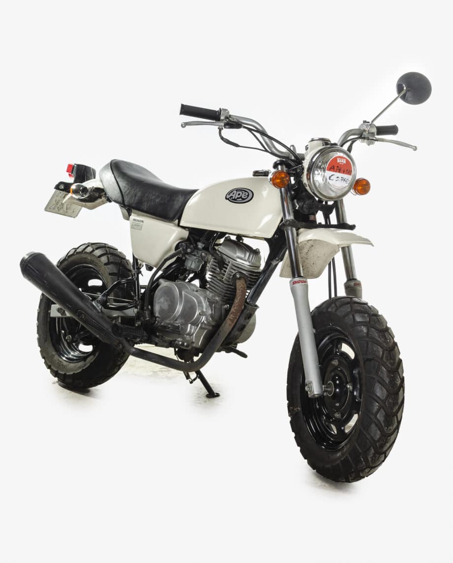 Honda Ape 50 wit - 6015 km