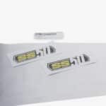 Sticker set tank en frame wit Honda SS50 k1 (10994)