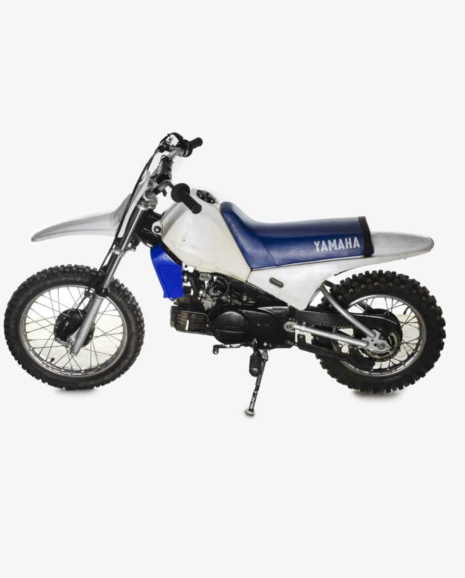 Yamaha PW80 wit-blauw - Afbeelding 3