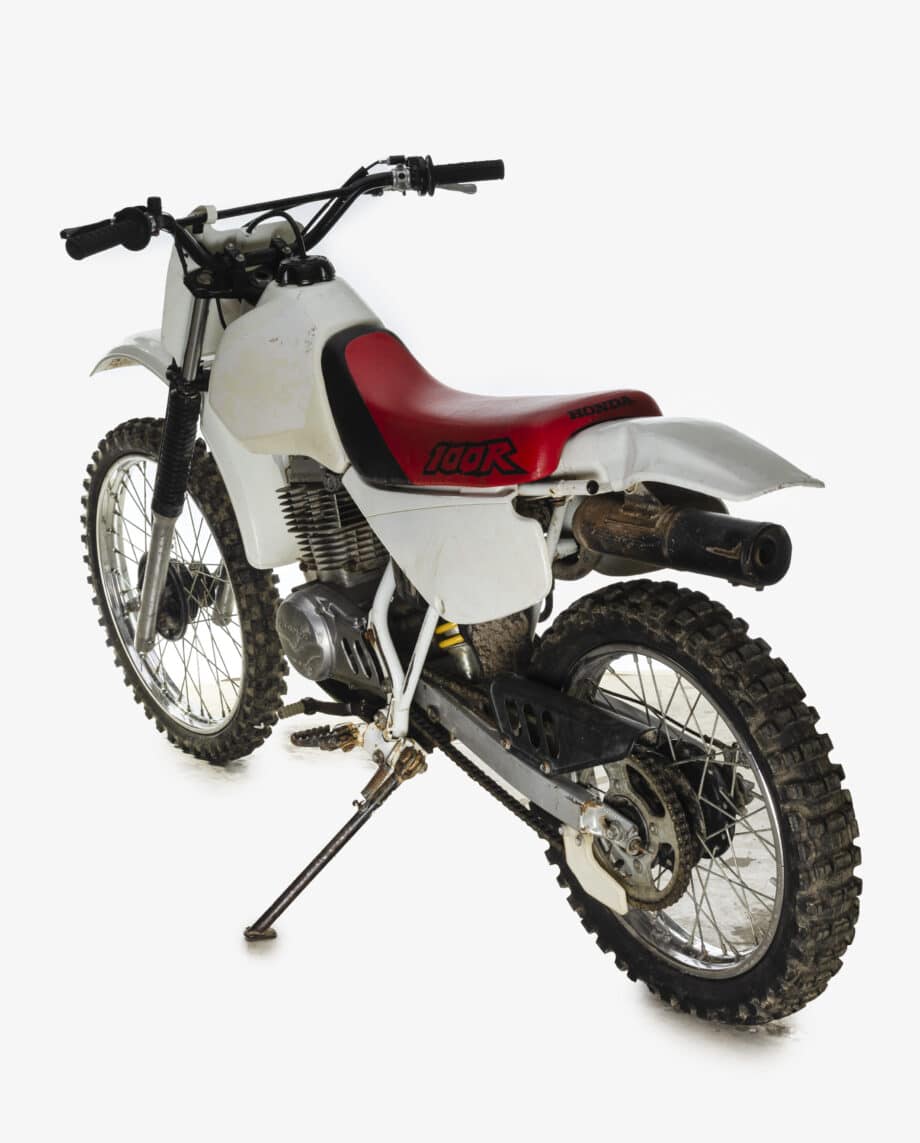 Honda XR100R wit-rood - Afbeelding 2