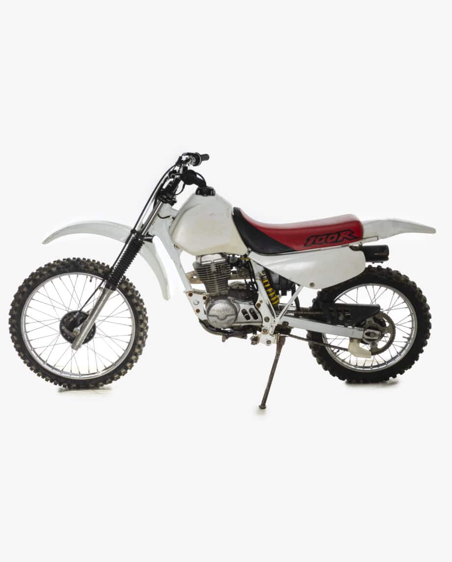 Honda XR100R wit-rood - Afbeelding 3