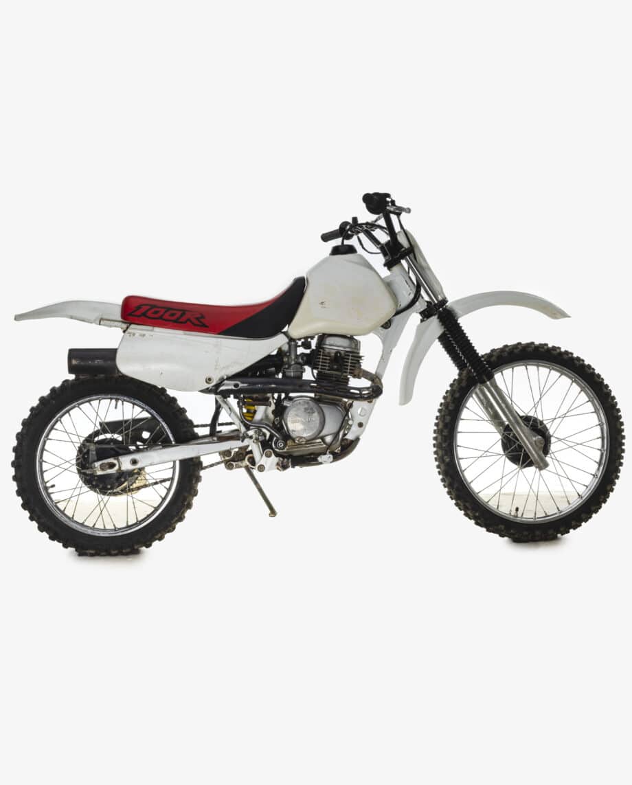 Honda XR100R wit-rood - Afbeelding 5