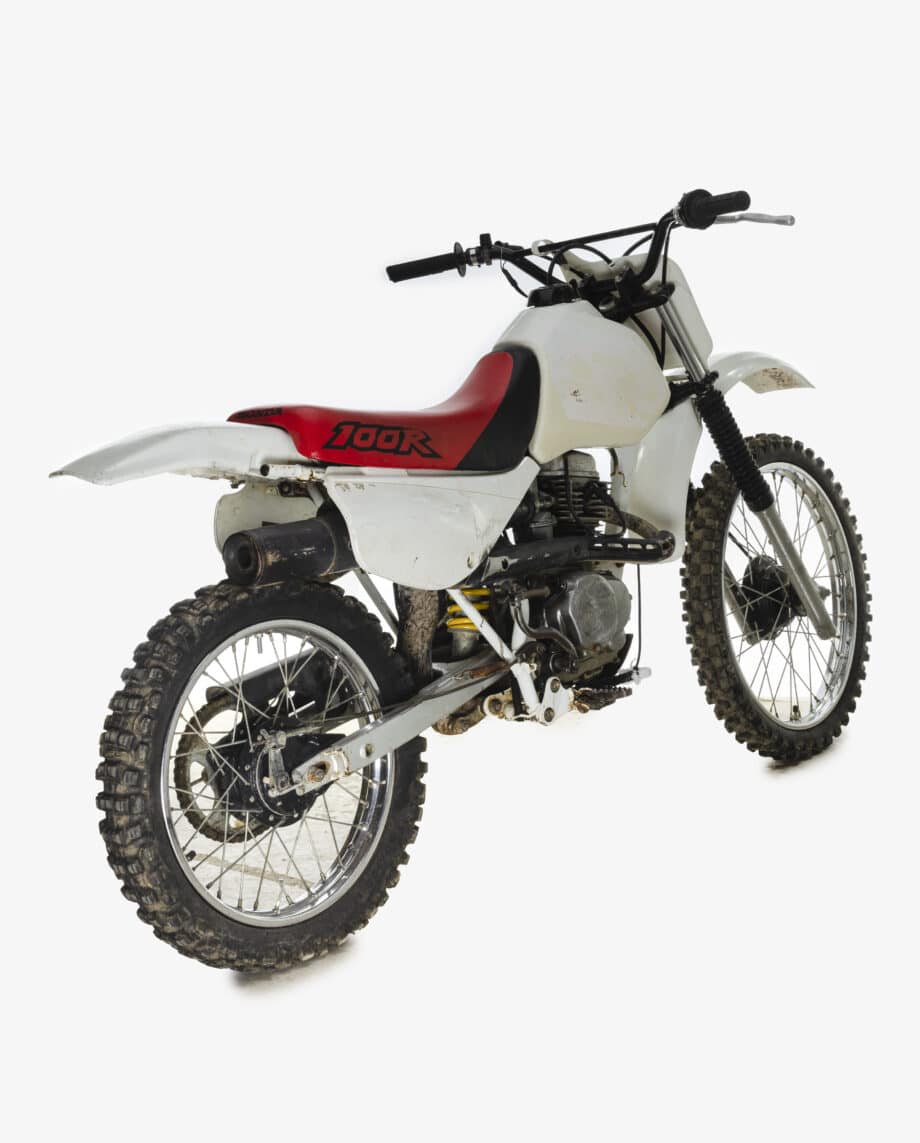 Honda XR100R wit-rood - Afbeelding 6