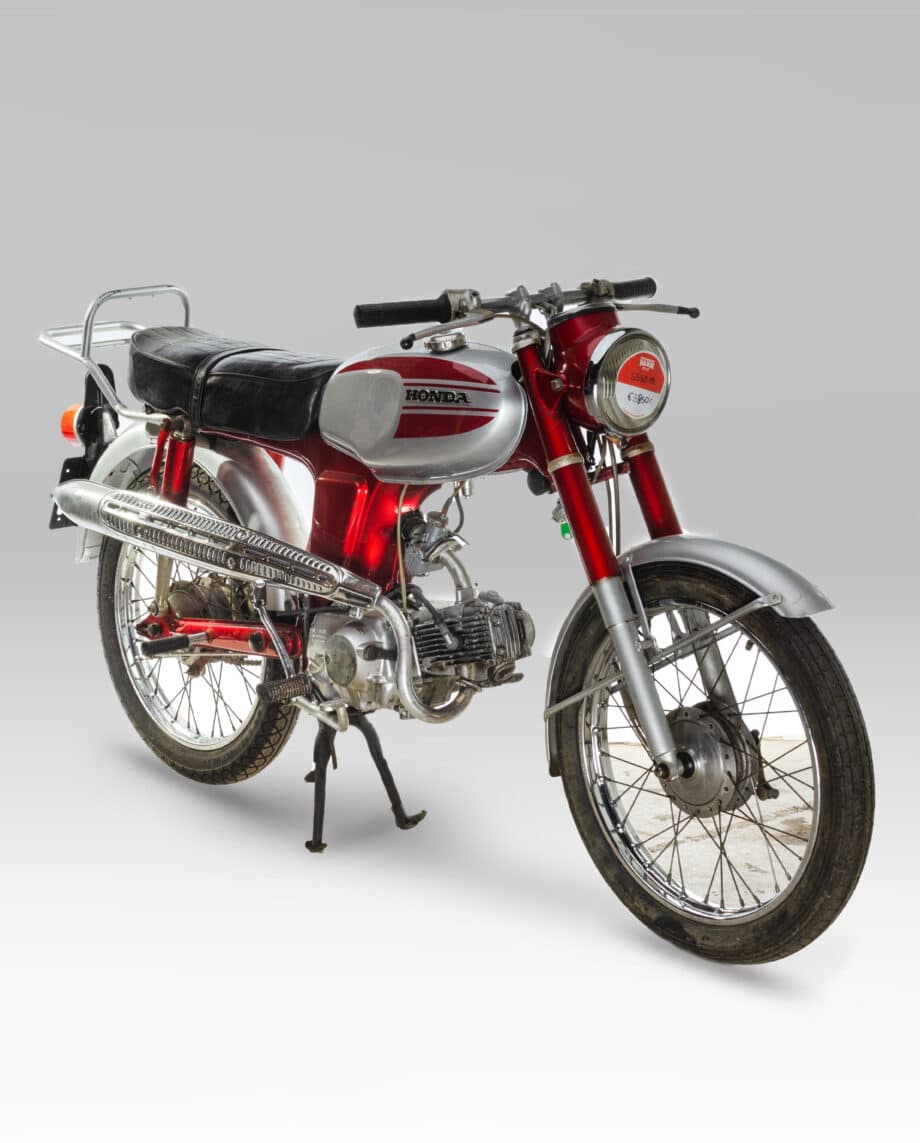 Honda SS50 M rood - 9689 km