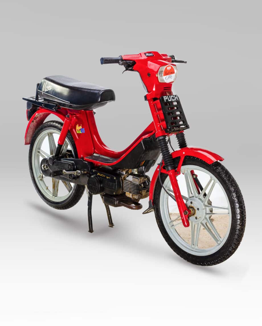 Puch-Suzuki Maxi rood - 39666 km