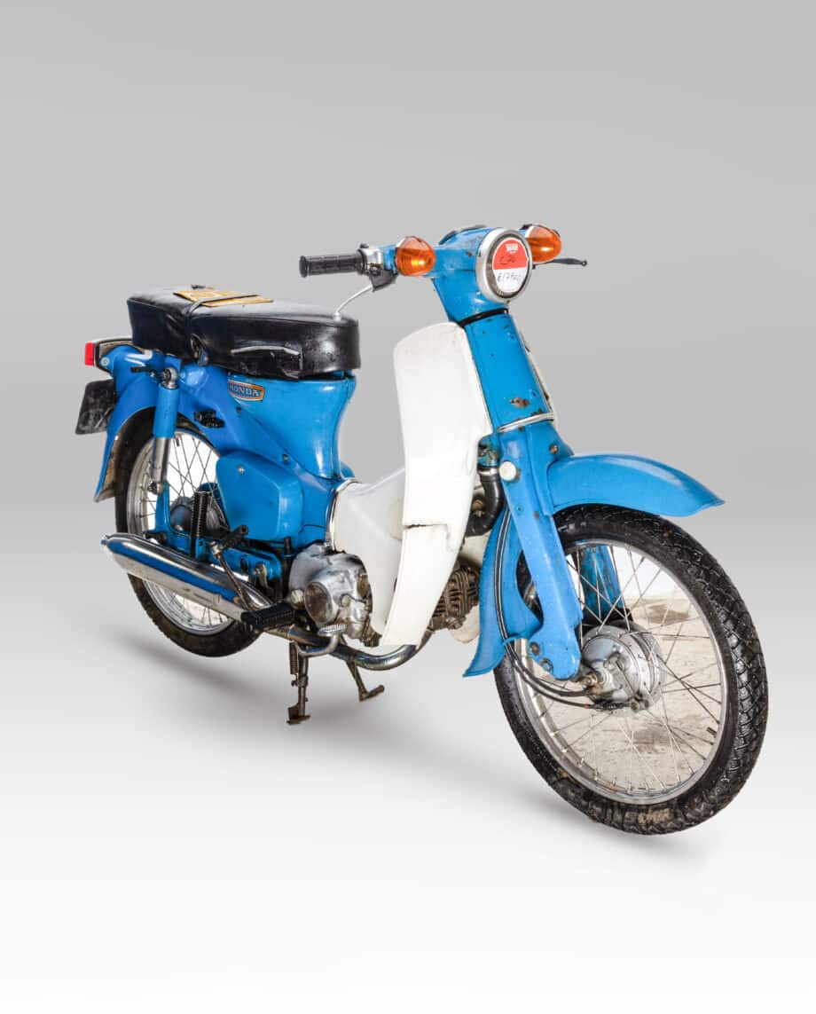 Honda C70 OT blauw - 12297 km