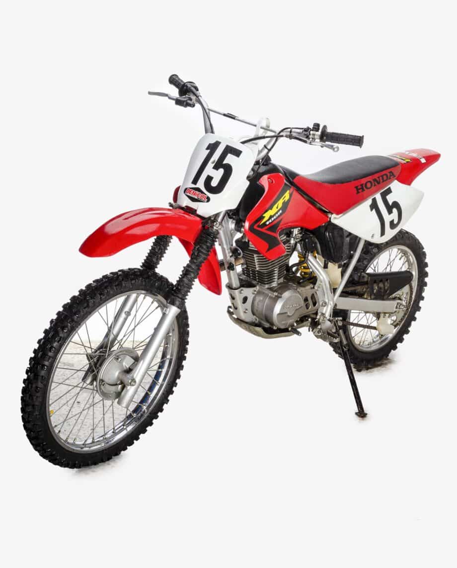 Honda XR100R rood - Afbeelding 4