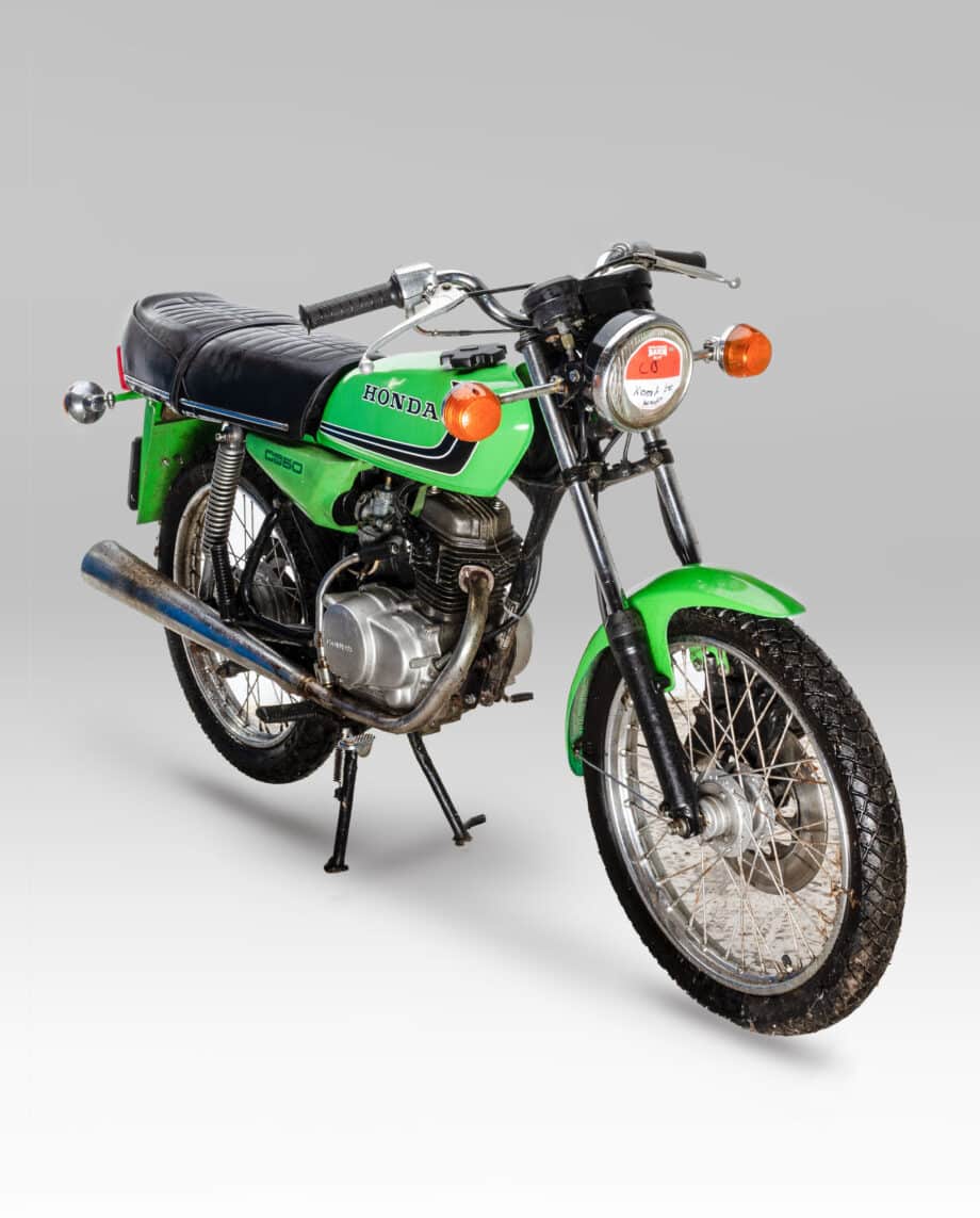 Honda CB50 J groen - 28067 km