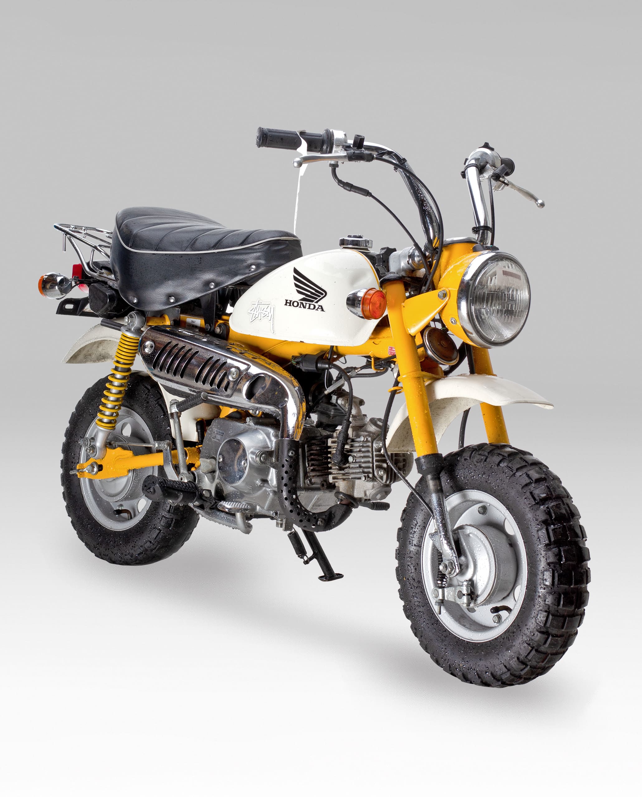 Honda Monkey Z50J2 Yellow-White - 5180 km. · Fourstrokebarn Honda & Parts
