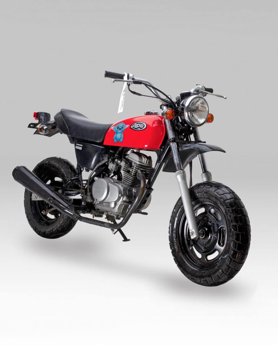 Honda Ape 50 Rood – 290 km.