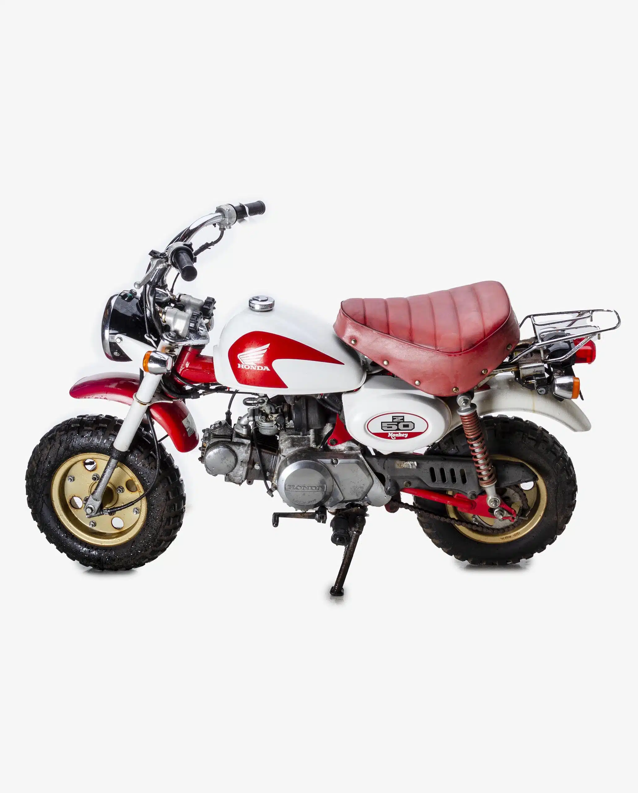 Honda Monkey Z50J2 cb1100 White - 7069 km. - Image 3