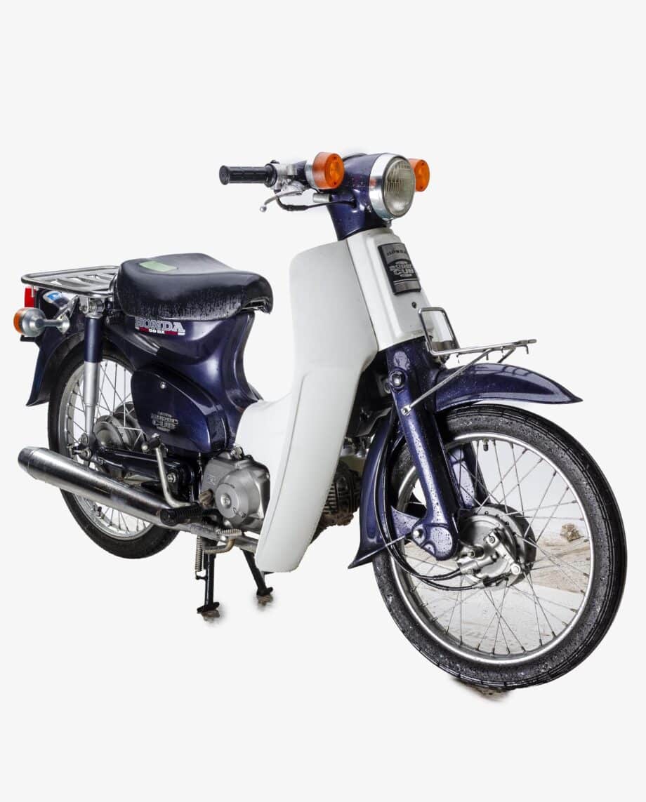 Honda C50 Blauw - 12491 km. - Afbeelding 5