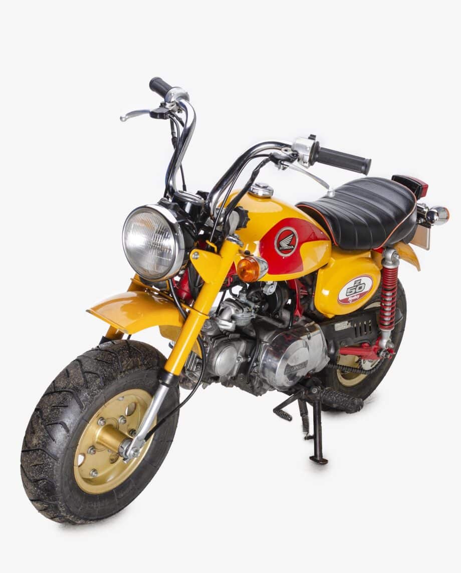 Honda Monkey Z50J2 geel - 2772 km. (met kenteken) - Afbeelding 4