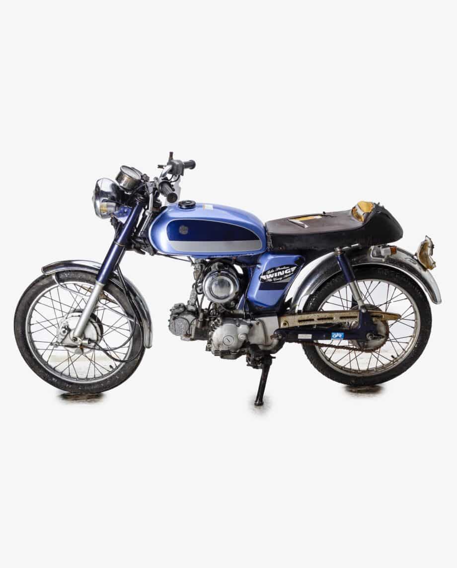 Yamaha YB50 four Blauw - 12490 km. - Afbeelding 3