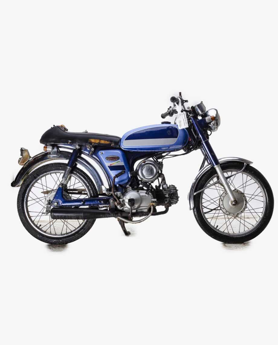 Yamaha YB50 four Blauw - 12490 km. - Afbeelding 6