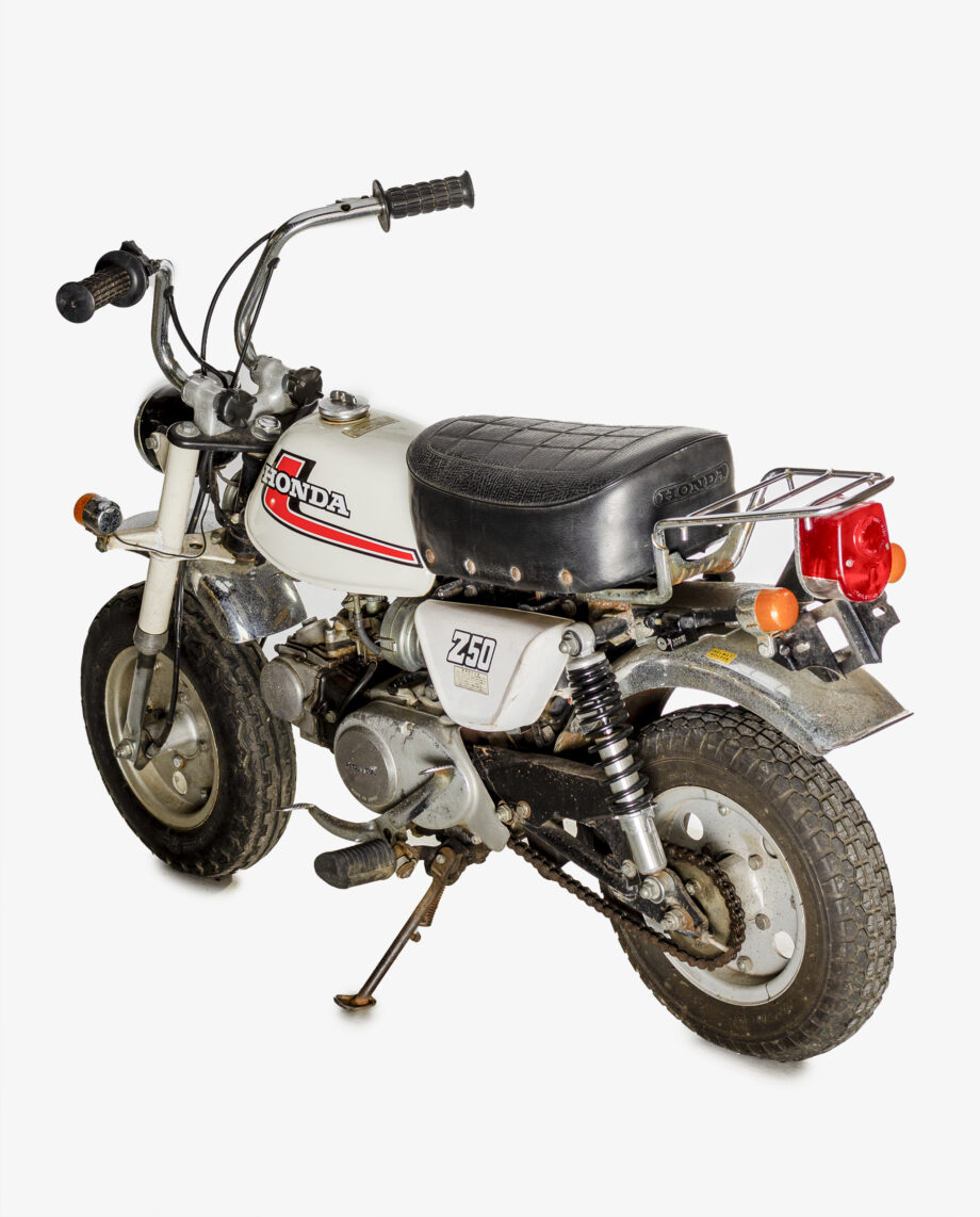 Honda Monkey Z50J1 wit - 5018 km - Afbeelding 2