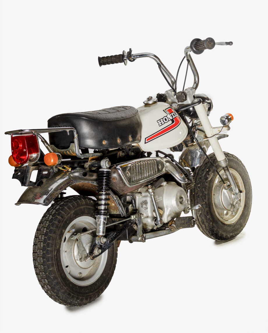 Honda Monkey Z50J1 wit - 5018 km - Afbeelding 3