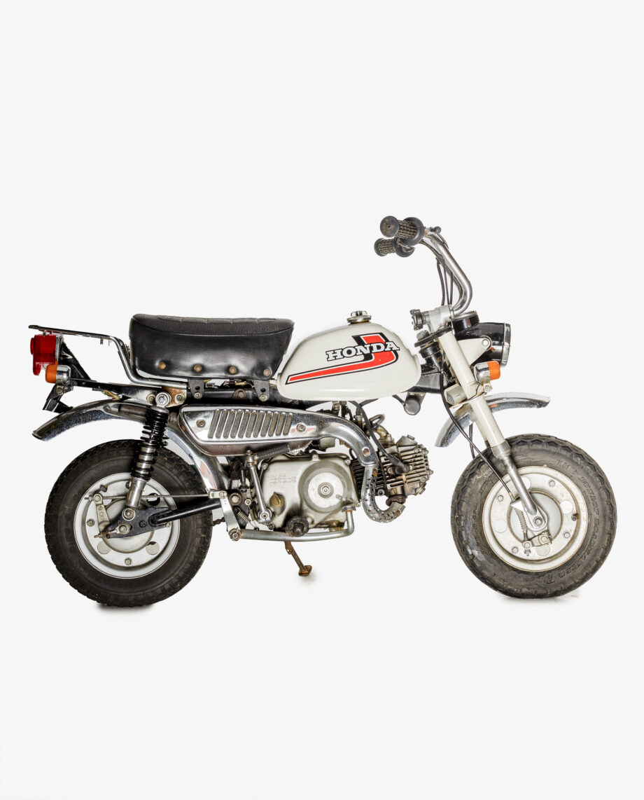 Honda Monkey Z50J1 wit - 5018 km - Afbeelding 4