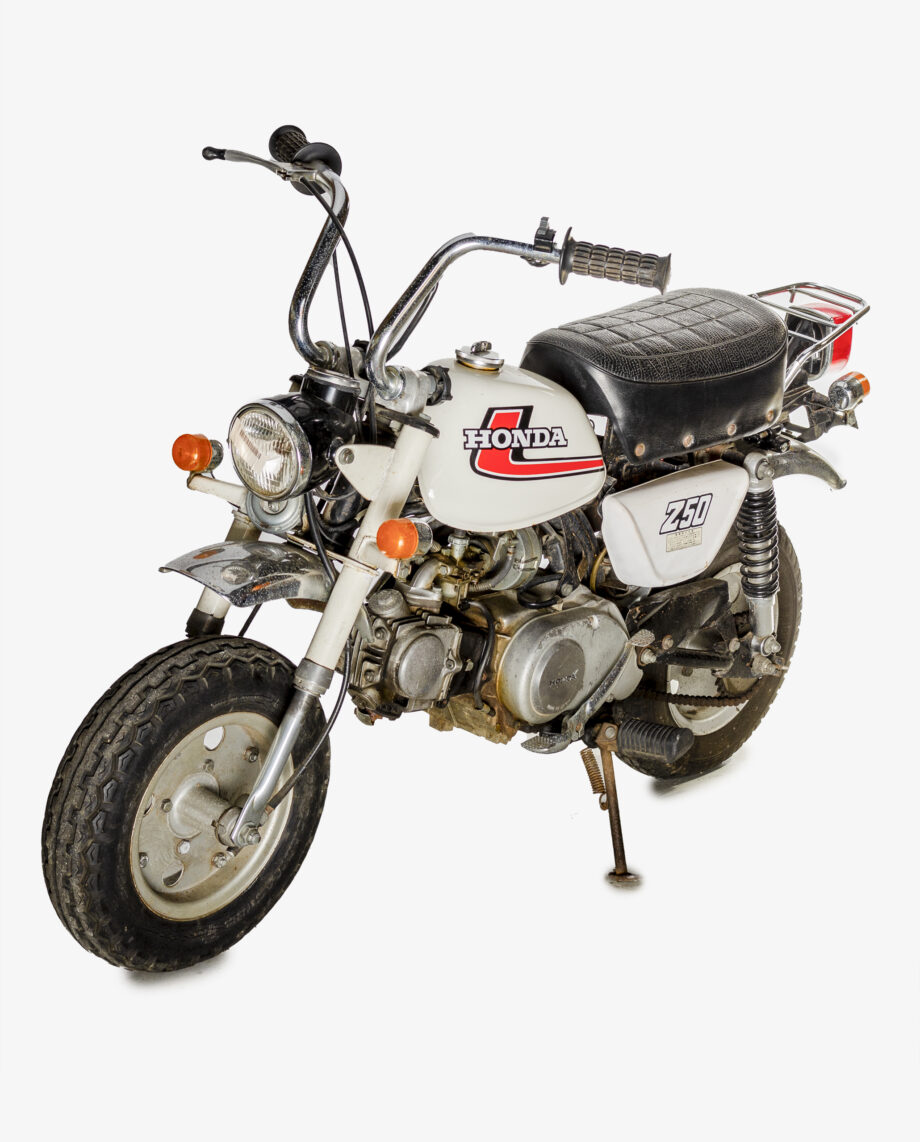 Honda Monkey Z50J1 wit - 5018 km - Afbeelding 5