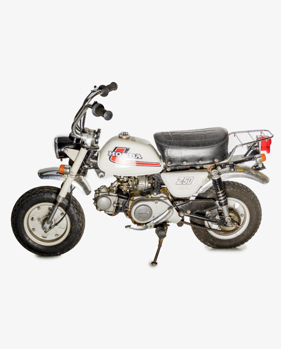 Honda Monkey Z50J1 wit - 5018 km - Afbeelding 6