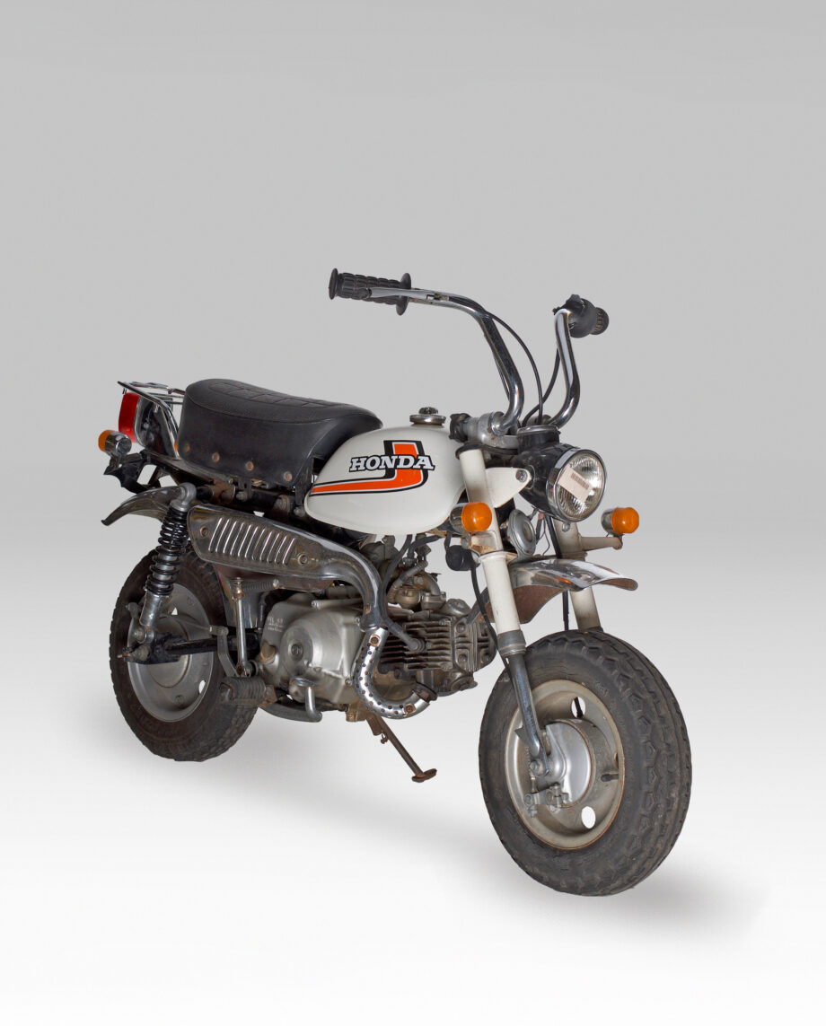 Honda Monkey Z50J1 wit - 5018 km