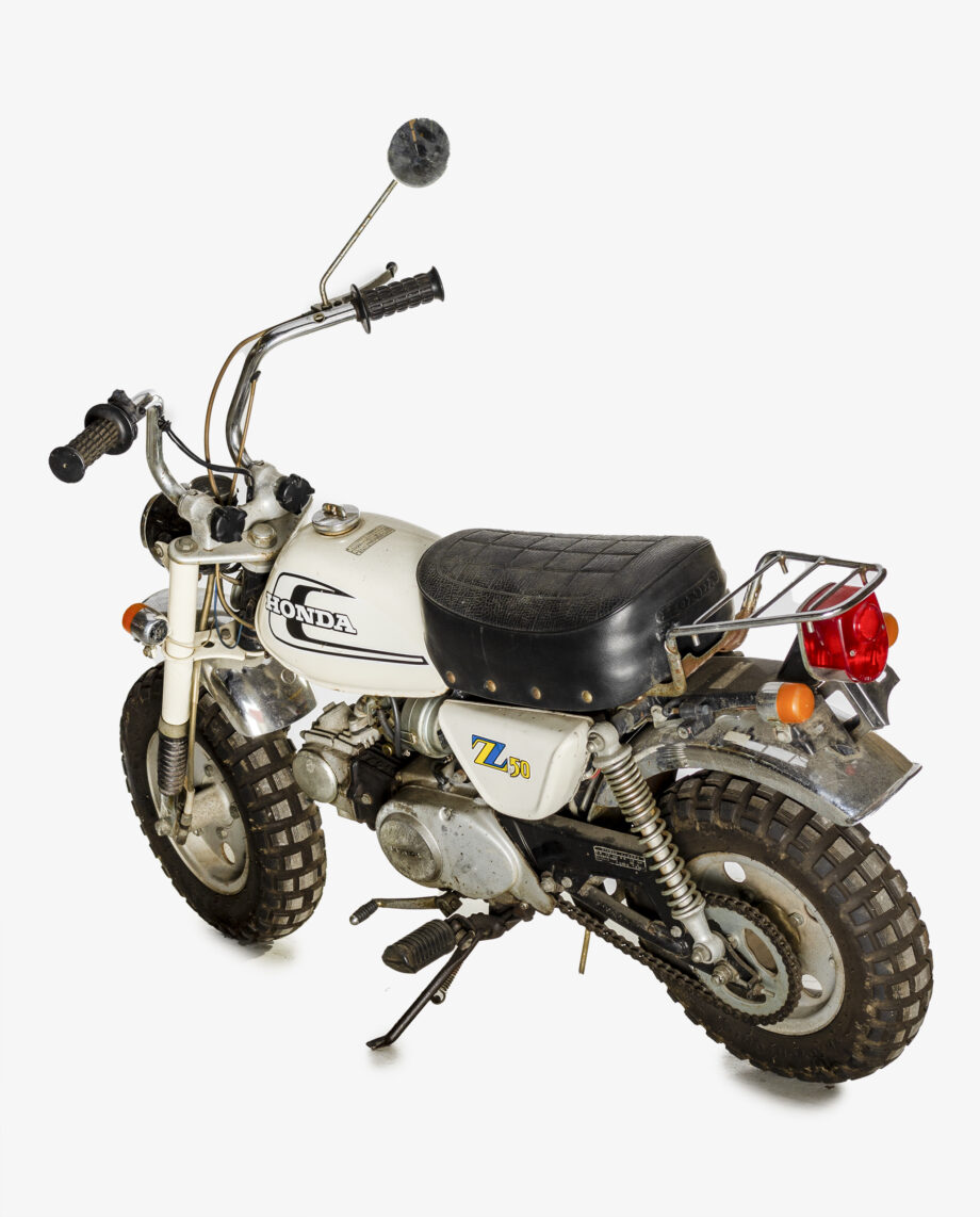 Honda Monkey Z50J1 wit - 2576 km - Afbeelding 2