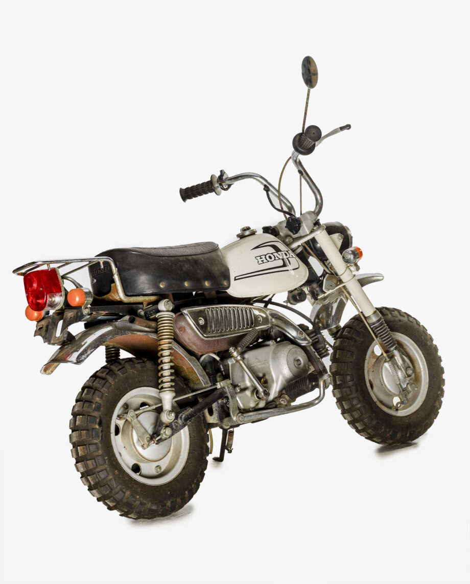 Honda Monkey Z50J1 wit - 2576 km - Afbeelding 3