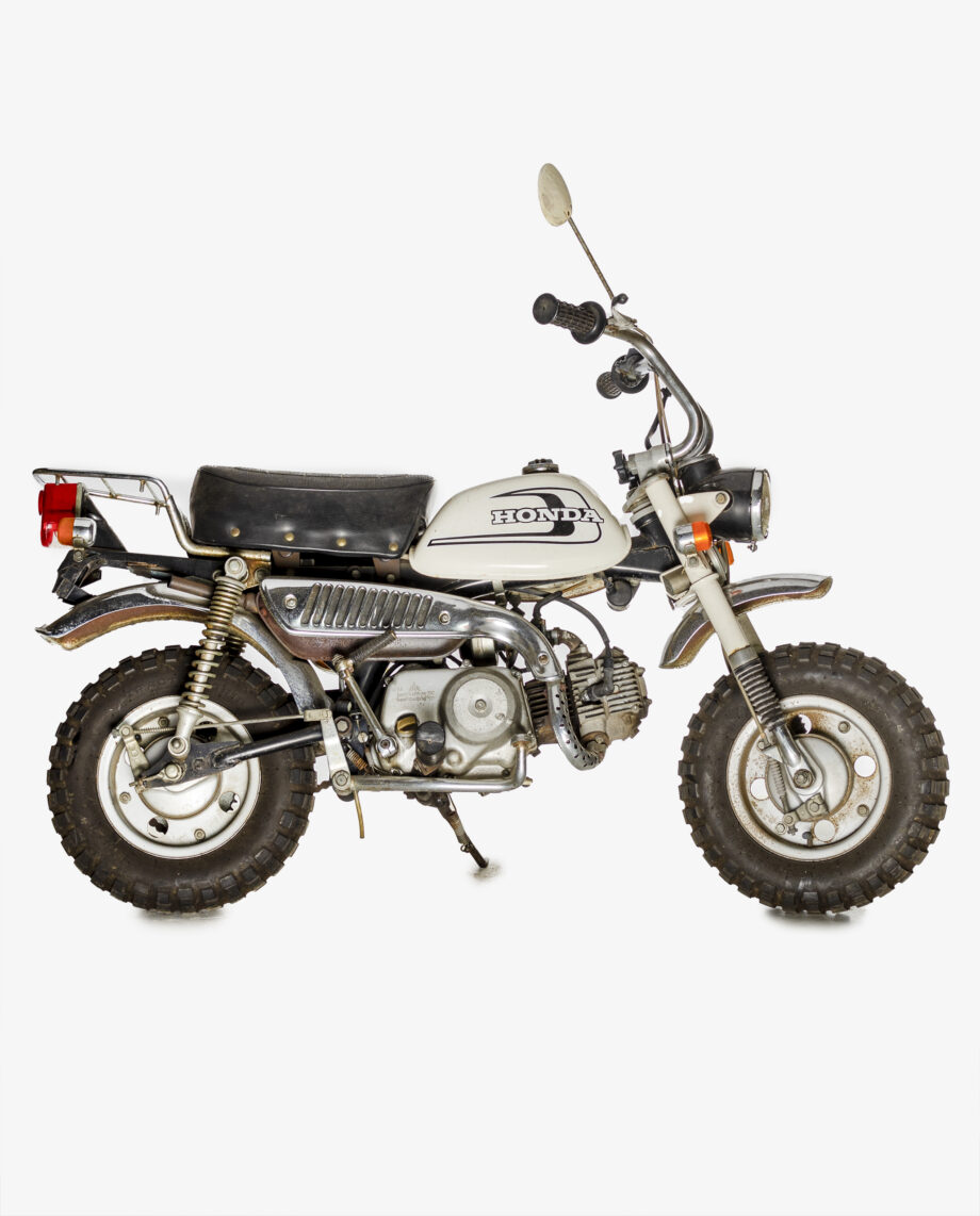 Honda Monkey Z50J1 wit - 2576 km - Afbeelding 4