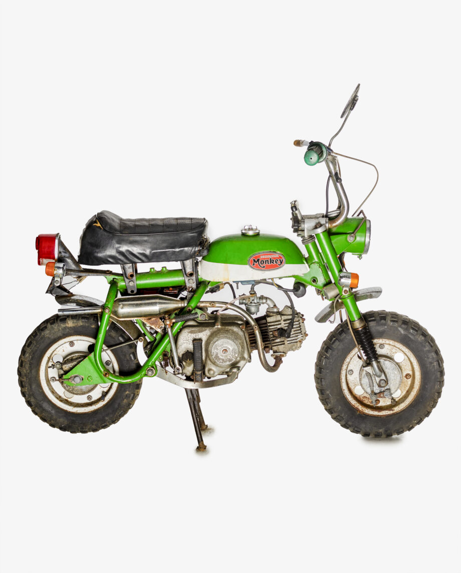 Honda Monkey Z50Z groen - 1848 km - Afbeelding 4