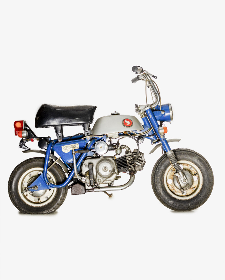 Honda Monkey Z50A blauw - 0798 km - Afbeelding 4