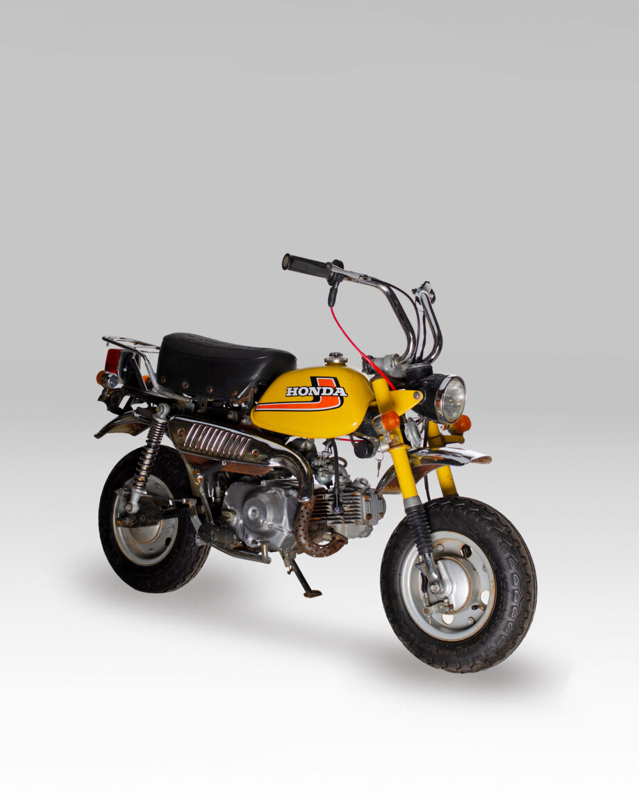 Honda Monkey Z50J1 geel - 4395 km