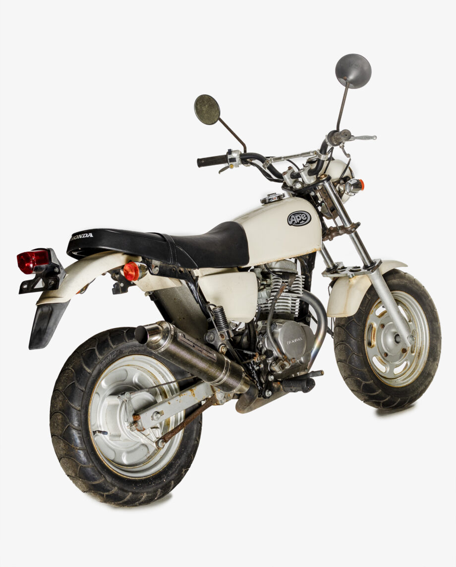 Honda Ape 100 wit - 9733 km - Afbeelding 3