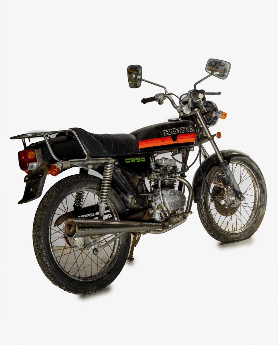 Honda CB50 zwart - 8705 km - Afbeelding 3