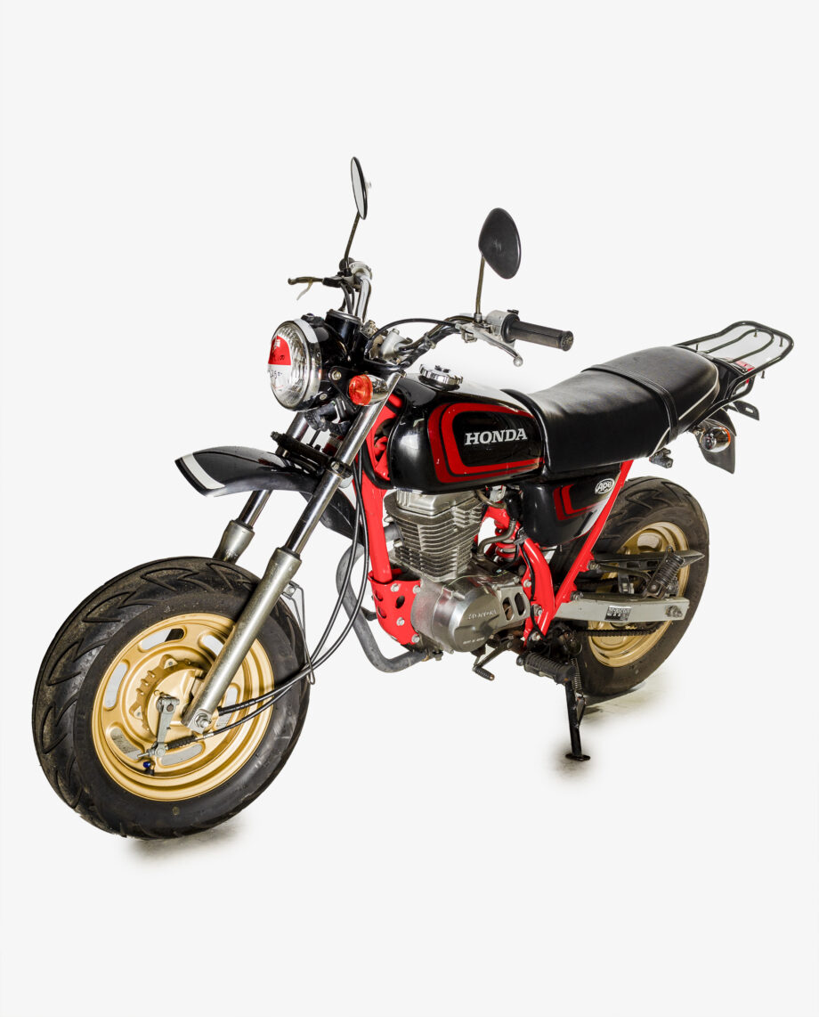 Honda Ape 100 zwart-rood - 5495 km - Afbeelding 5