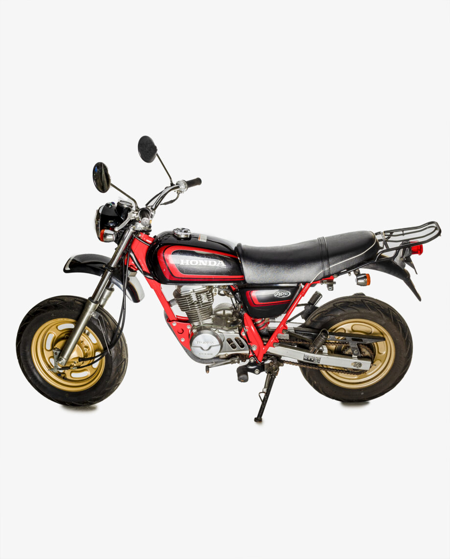 Honda Ape 100 zwart-rood - 5495 km - Afbeelding 6