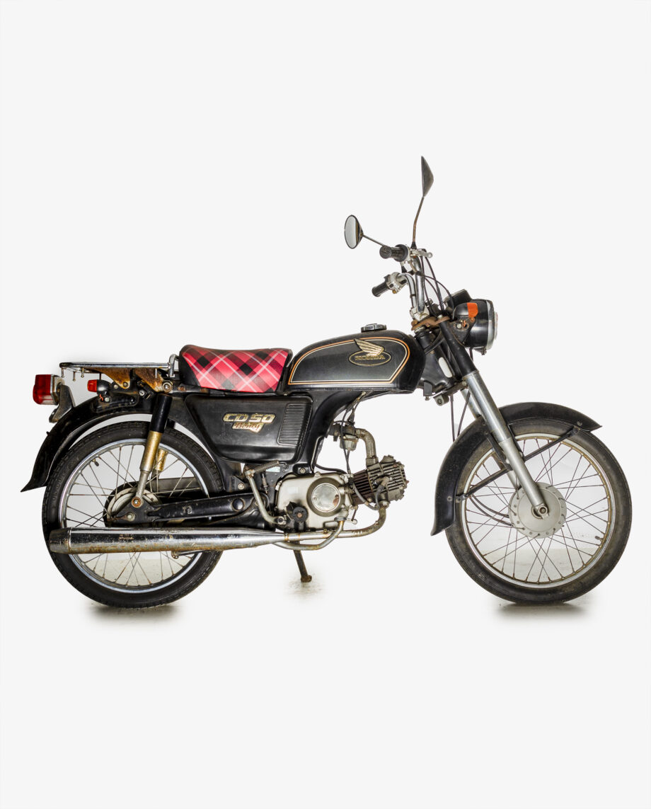 Honda CD50 Benly zwart - 31159 km - Afbeelding 4