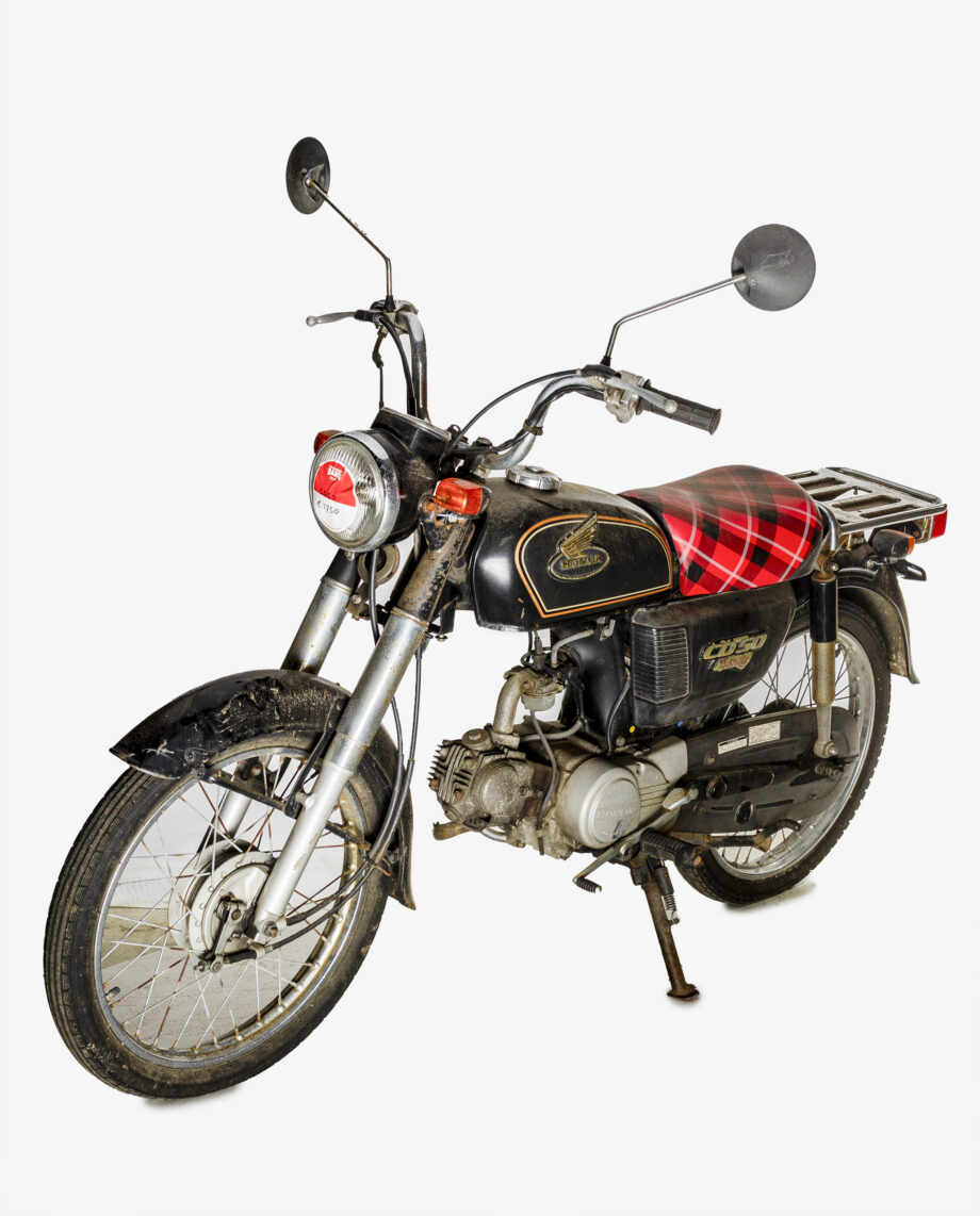 Honda CD50 Benly zwart - 31159 km - Afbeelding 5