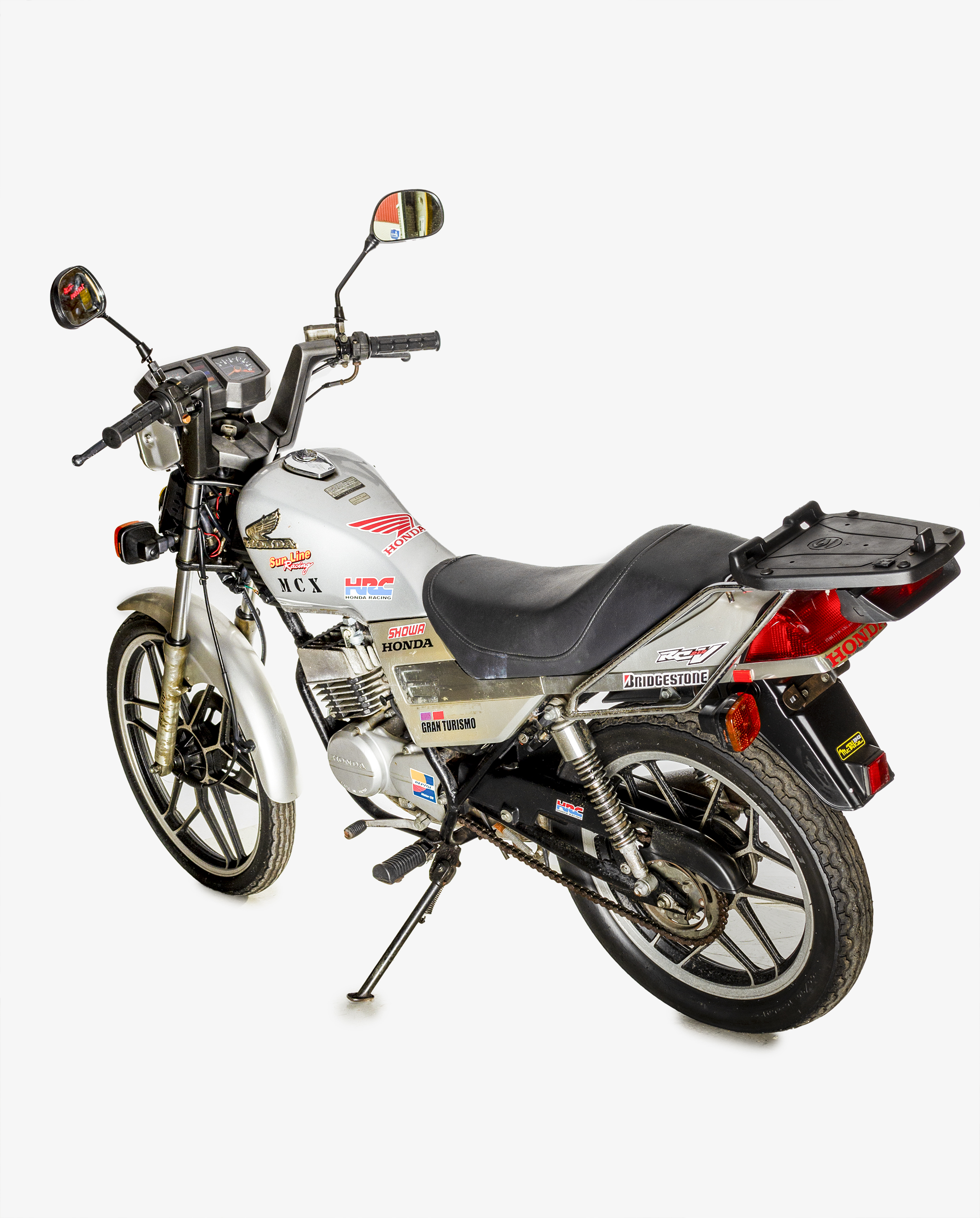 Honda MCX50 silver - 9540 km · Fourstrokebarn Honda & Parts