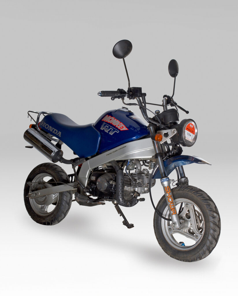 Honda Monkey RT blue - 6952 km · Fourstrokebarn Honda & Parts