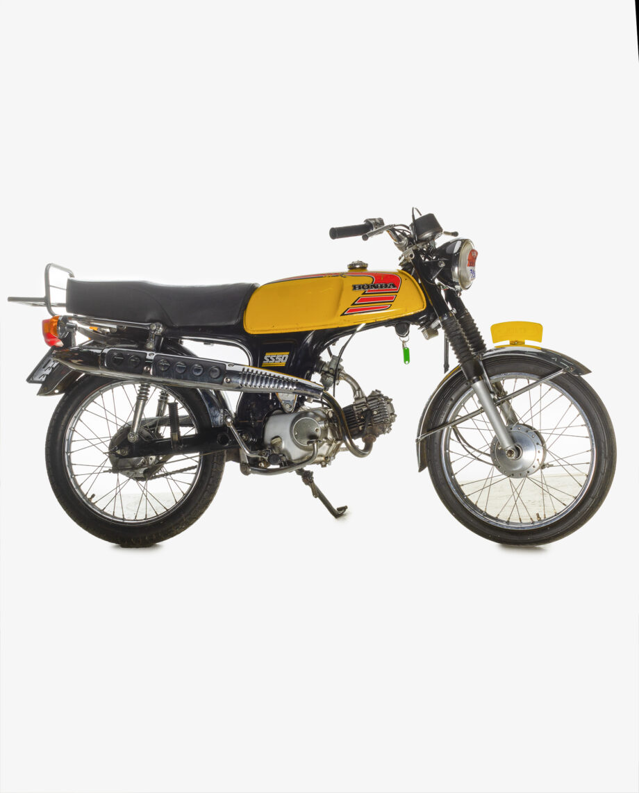 Honda SS50Z k3 geel met kenteken - Afbeelding 5