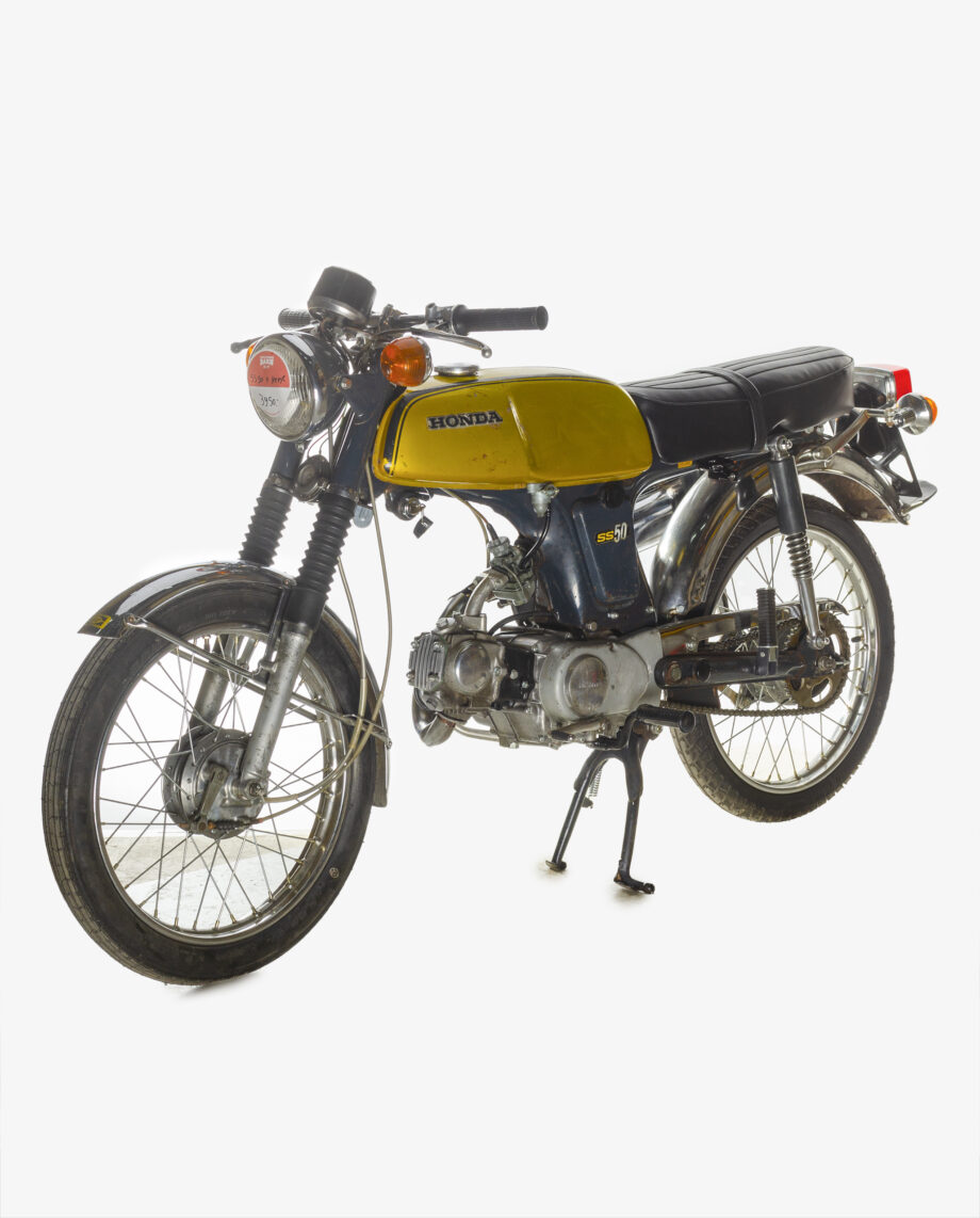 Honda SS50Z k1 goud met kenteken - Afbeelding 4